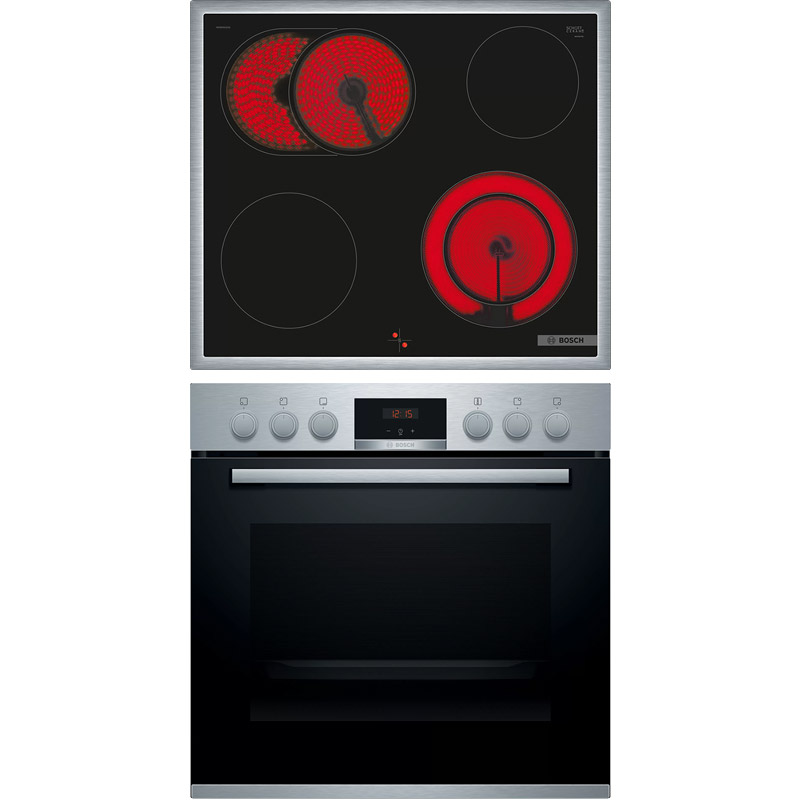 Einbau-Herd-Set Bosch HND 411 LS 62 = HEA513BS2 + NKN645GA2E