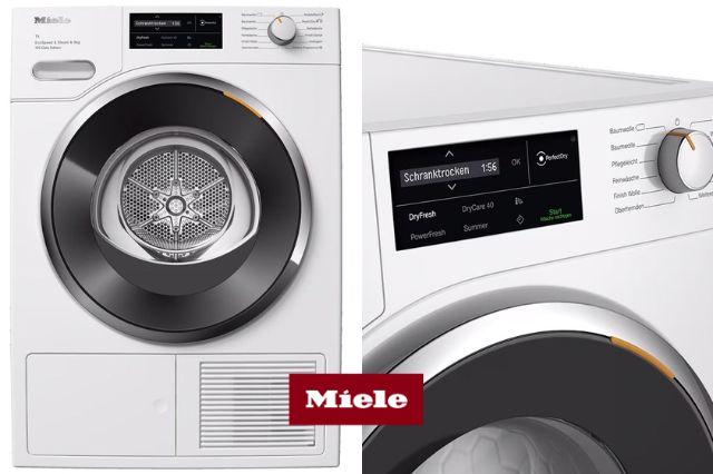 Miele Wärmepumpentrockner Bauweise