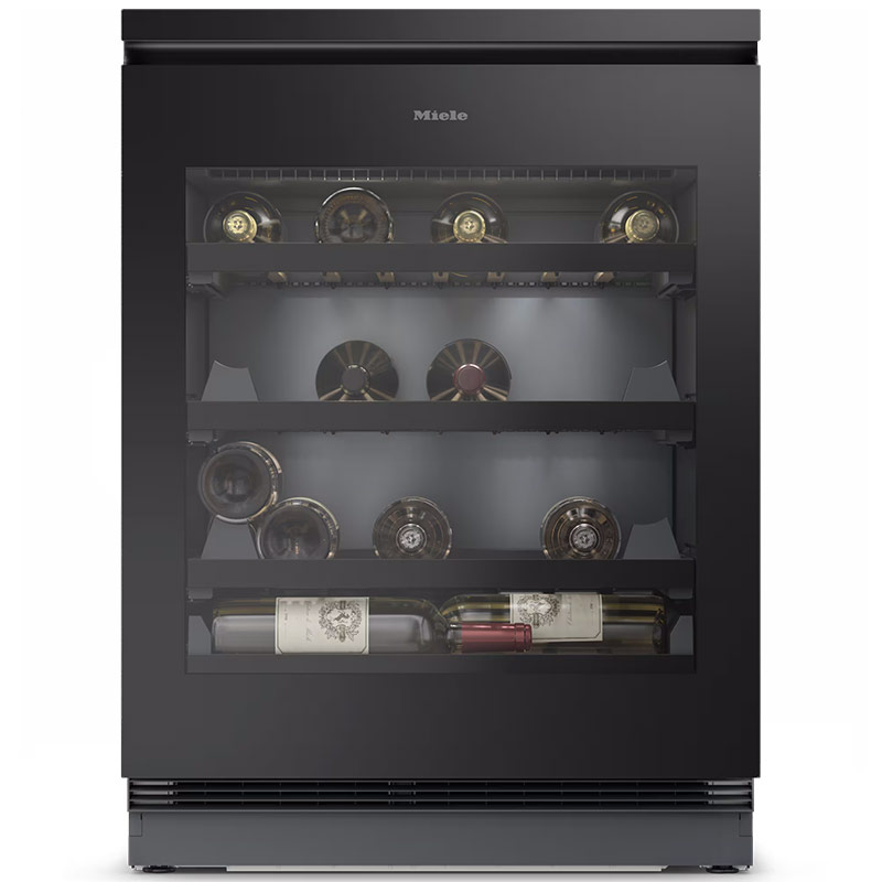 Weintemperierschrank Miele KWTUS 7054 F Obsidianschwarz Weintemperierschrank Miele KWTUS 7054 F Obsidianschwarz