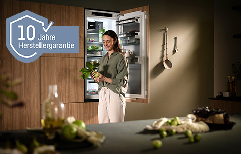 10 Jahre Herstellergarantie von LIEBHERR Haushaltsgeräten Liebherr 10 Jahre Herstellergarantie