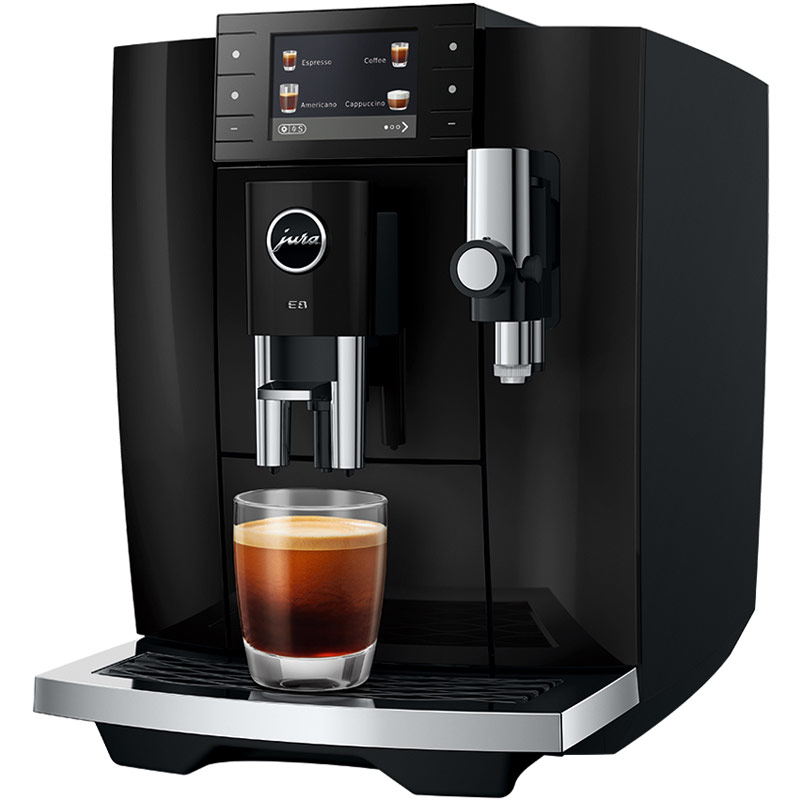 Kaffeevollautomat JURA E 8 Piano Black (ED)