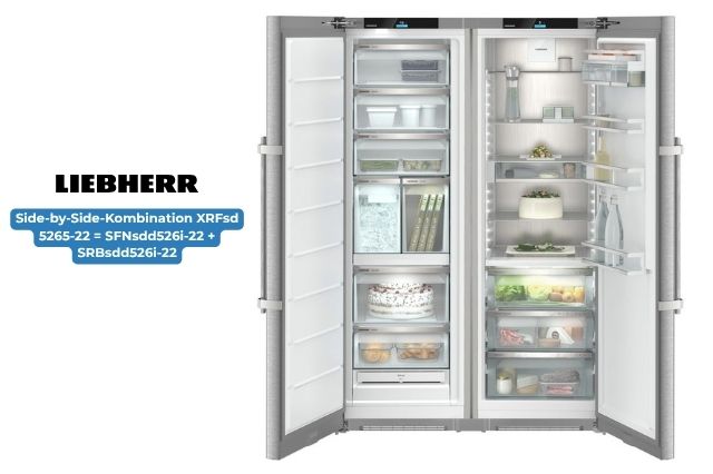 Side-by-Side-Kombination Liebherr XRFsd 5265-22 = SFNsdd526i-22 + SRBsdd526i-22