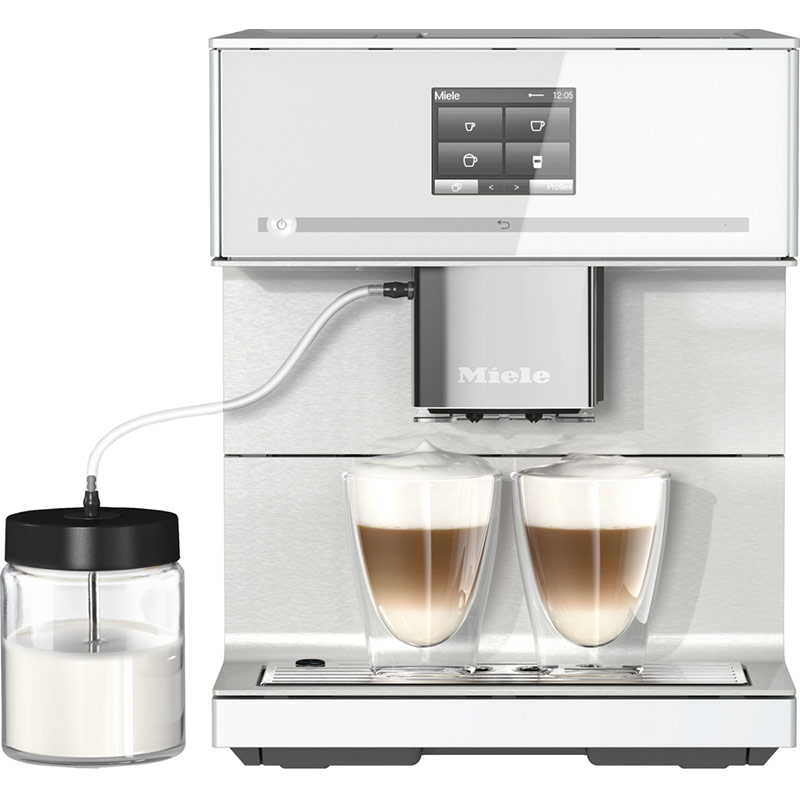 Kaffeevollautomat Miele CM 7350 Brillantweiss Kaffeevollautomat Miele CM 7350 Brillantweiss