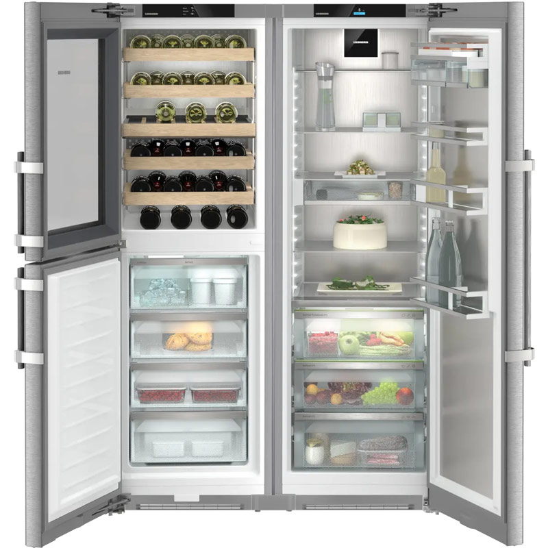 Side-by-Side-Kombination Liebherr XRCst 5295-20 = SWNstd529i-20 + SRBstc529i-22 Side-by-Side-Kombination Liebherr XRCst 5295-20 = SWNstd529i-20 + SRBstc529i-22