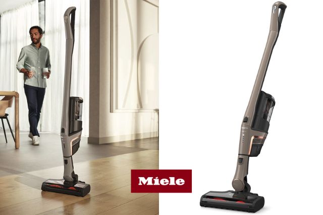 Akku-Staubsauger Miele Triflex HX 2 Sprinter Kaschmirgrau/Rosegold