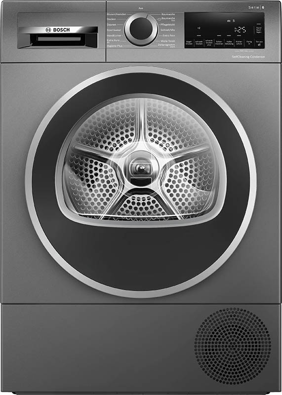 Wärmepumpentrockner Bosch WQG 2450 R 10 Graphite Grau