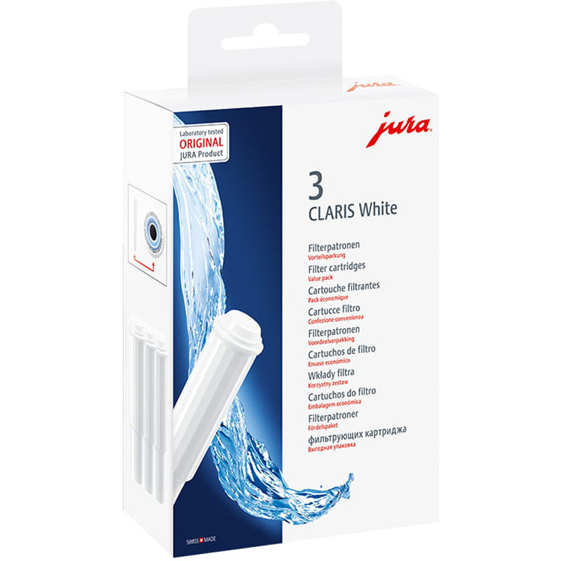 Filterpatronen JURA CLARIS White 3er Set Filterpatronen JURA CLARIS White 3er Set