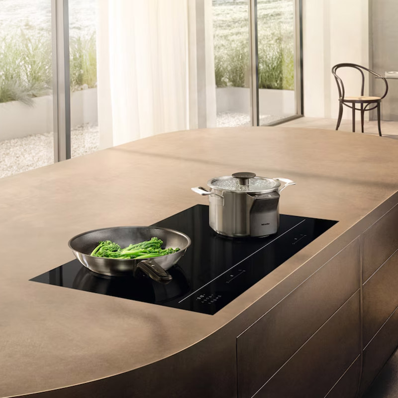 Induktionskochfeld Miele KM 8895 FL Diamond MSense schwarz