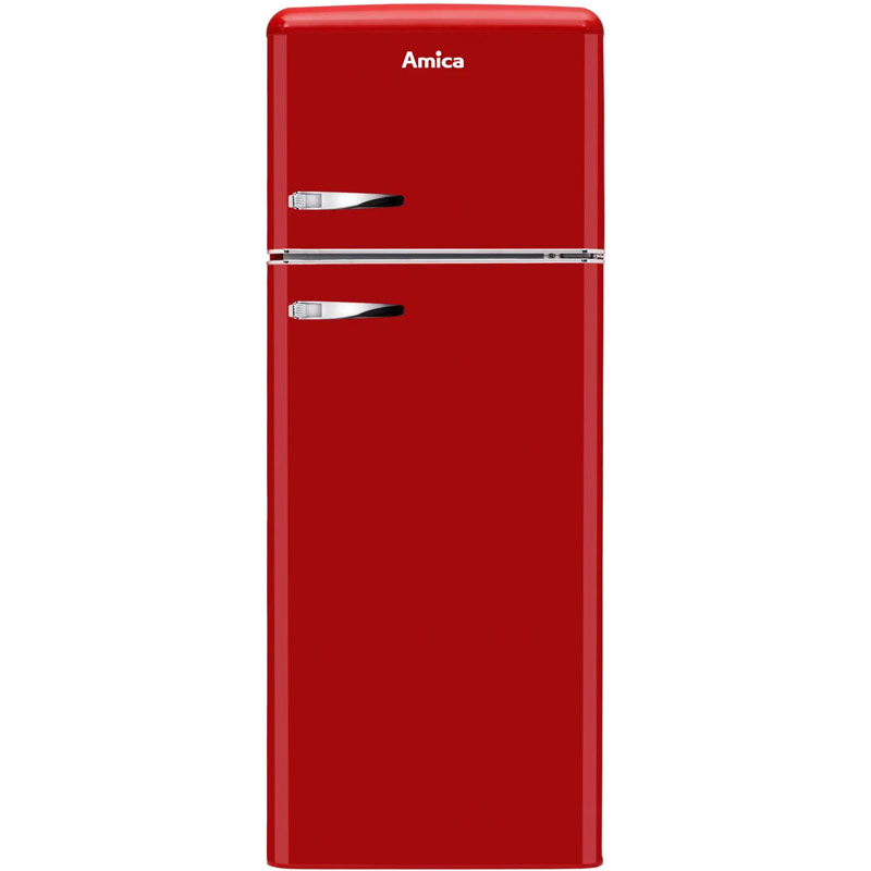 Kühl-/Gefrierkombination Amica KGC 15630 R chili red - Retro Kühl-/Gefrierkombination Amica KGC 15630 R chili red - Retro