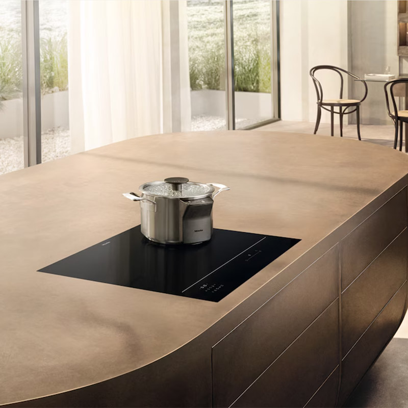 Induktionskochfeld Miele KM 8765 FL Diamond Schwarz