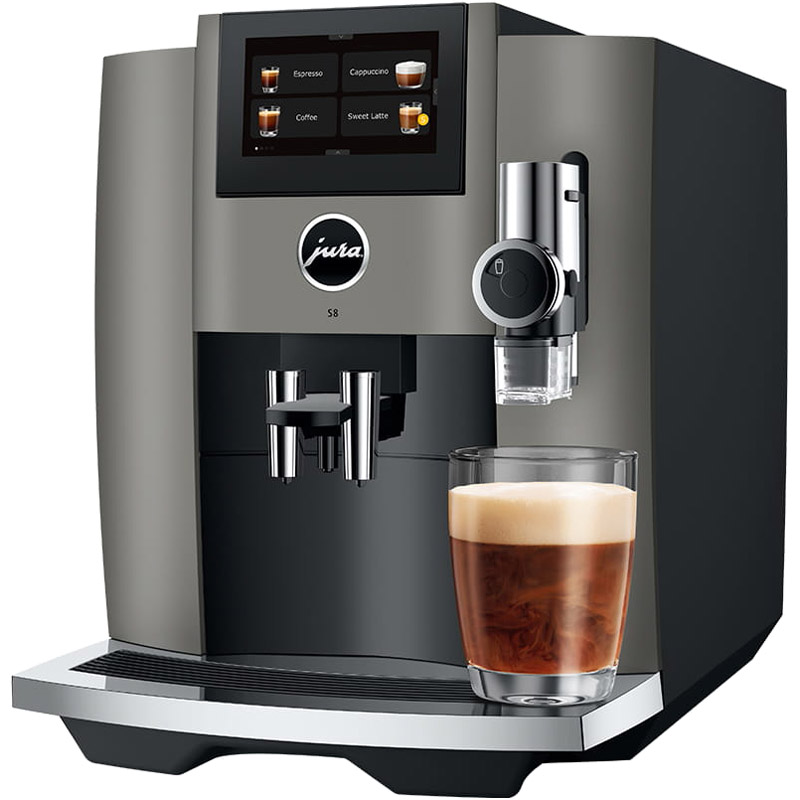 Kaffeevollautomat JURA S8 Dark Inox (EB) Kaffeevollautomat JURA S8 Dark Inox (EB)