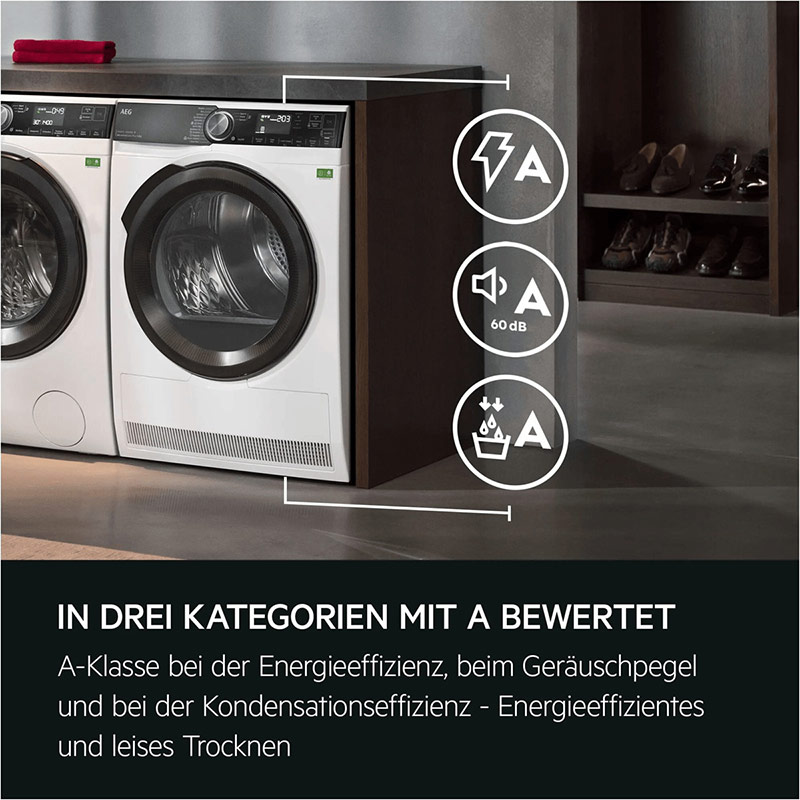 Wärmepumpentrockner AEG TR 9 X 75889