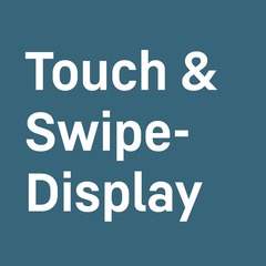 Touch & Swipe Display Ihr Liebherr gehorcht Ihnen auf Fingerzeig: Dank Touch & Swipe-Display bedienen Sie Ihren Kühlschrank intuitiv und kinderleicht. Wählen Sie einfach Funktionen wie „SuperCool" auf dem farbigen Display per Tippen und Wischen aus. Genauso leicht regeln Sie a