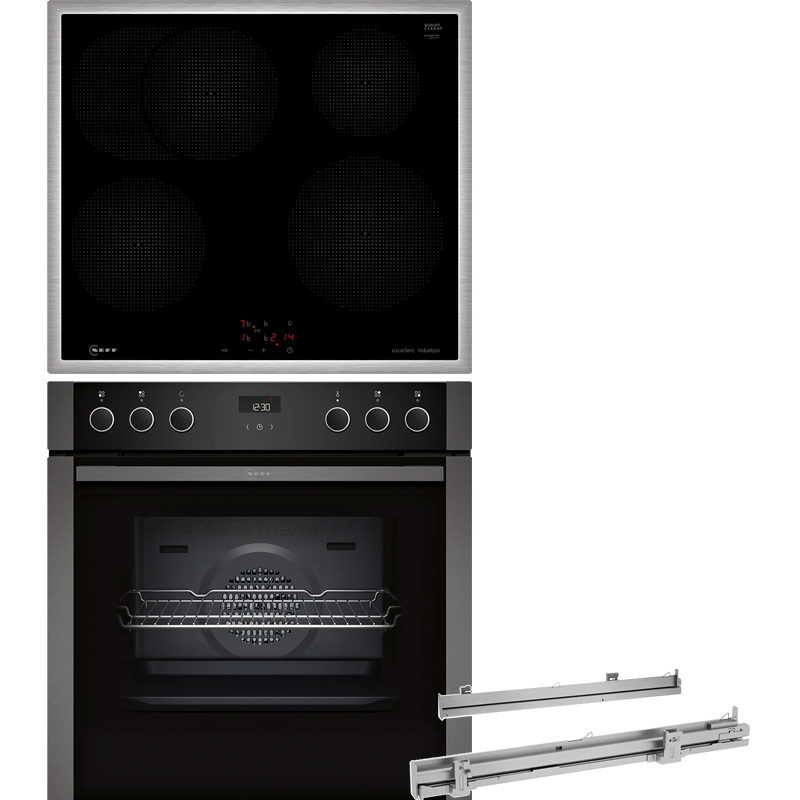 Einbauherd-Set Neff HLE 310 SI = E1ACE2AG4 + M56SBF1M0 + Z1608BX0 Einbauherd-Set Neff HLE 310 SI = E1ACE2AG4 + M56SBF1M0 + Z1608BX0