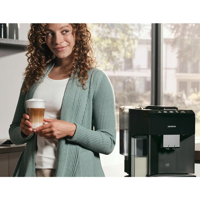 Kaffeevollautomat Siemens TQ 515 D 09 schwarz