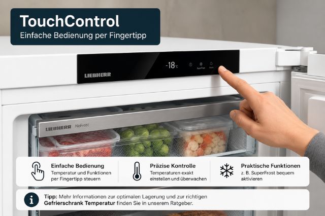 Liebherr FNc 7227-22 Test TouchControl