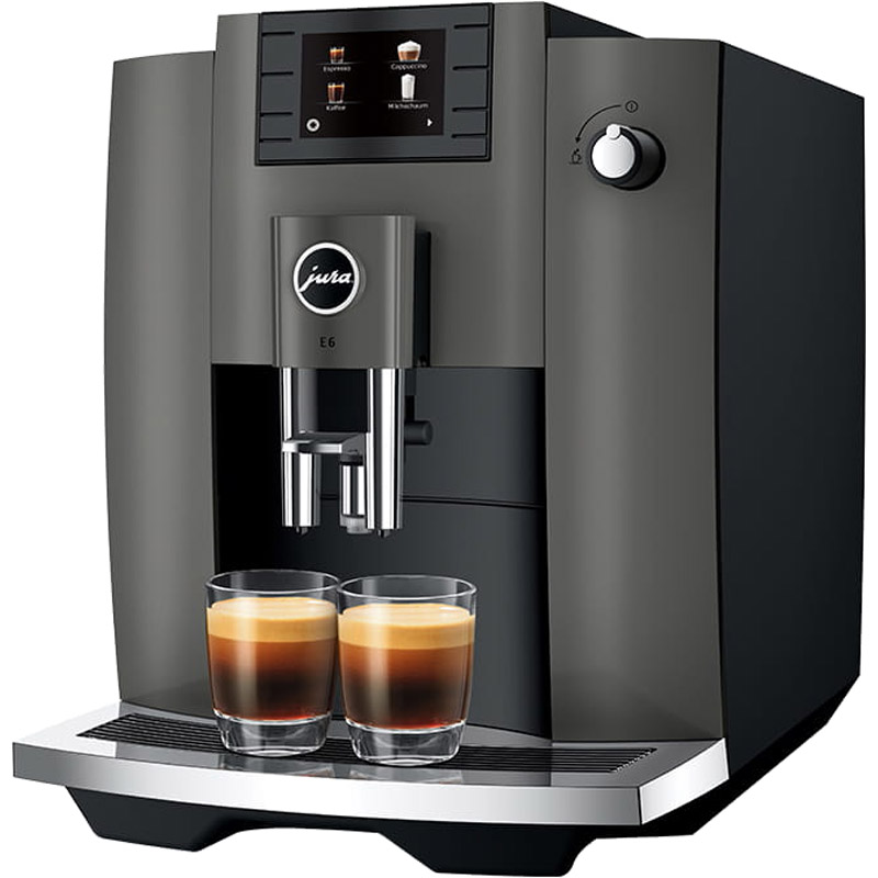 Kaffeevollautomat JURA E6 Dark Inox (EC)
