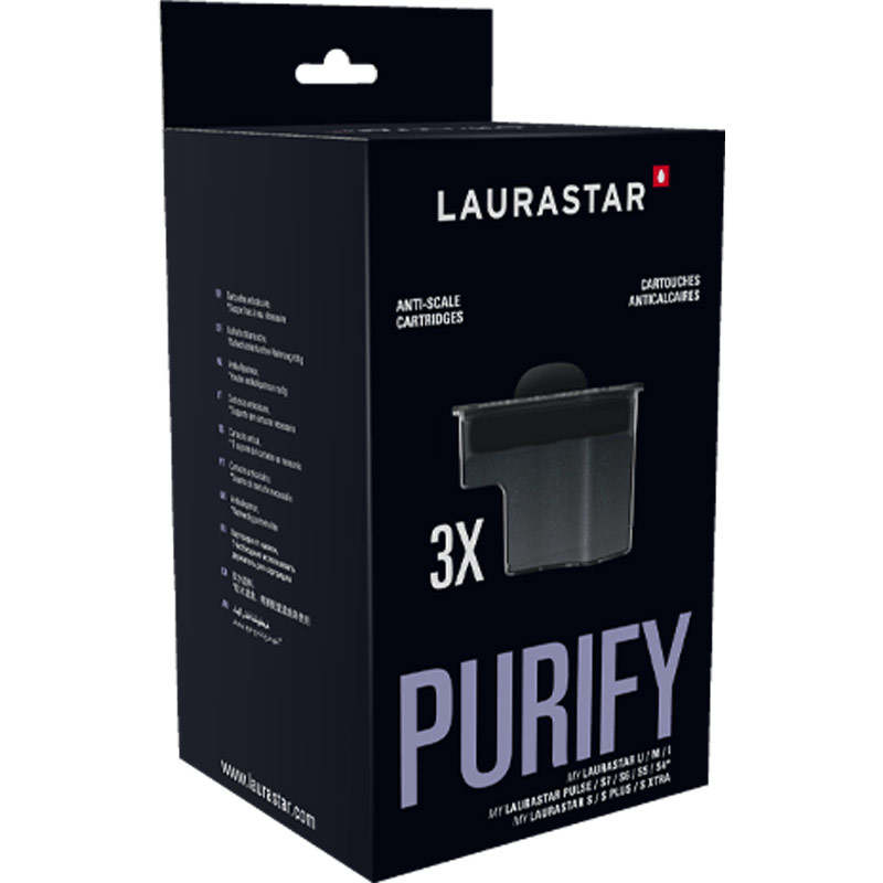 Kalkschutzkartuschen Laurastar 3er Set für SMART U/M/I/D