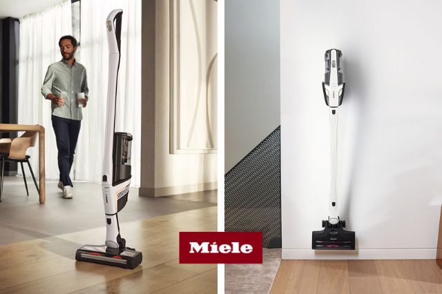 Akku-Staubsauger Miele Triflex HX2 CarCare Lotosweiß