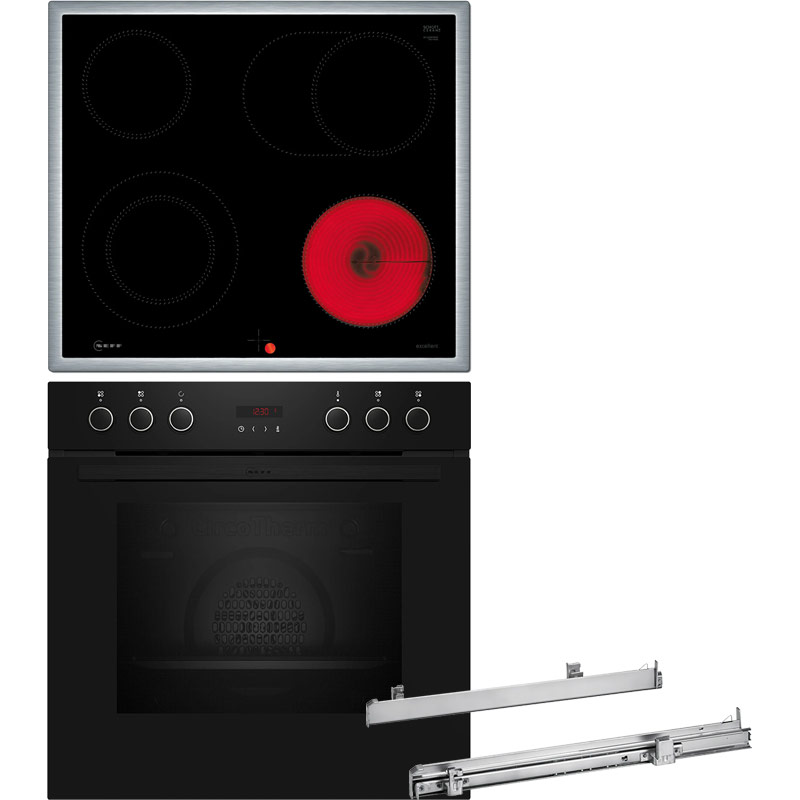 Einbauherd-Set Neff HLE 210 P = E2CCG6AK3 + M16SRF0M0 + Z11TI15X0 Einbauherd-Set Neff HLE 210 P = E2CCG6AK3 + M16SRF0M0 + Z11TI15X0