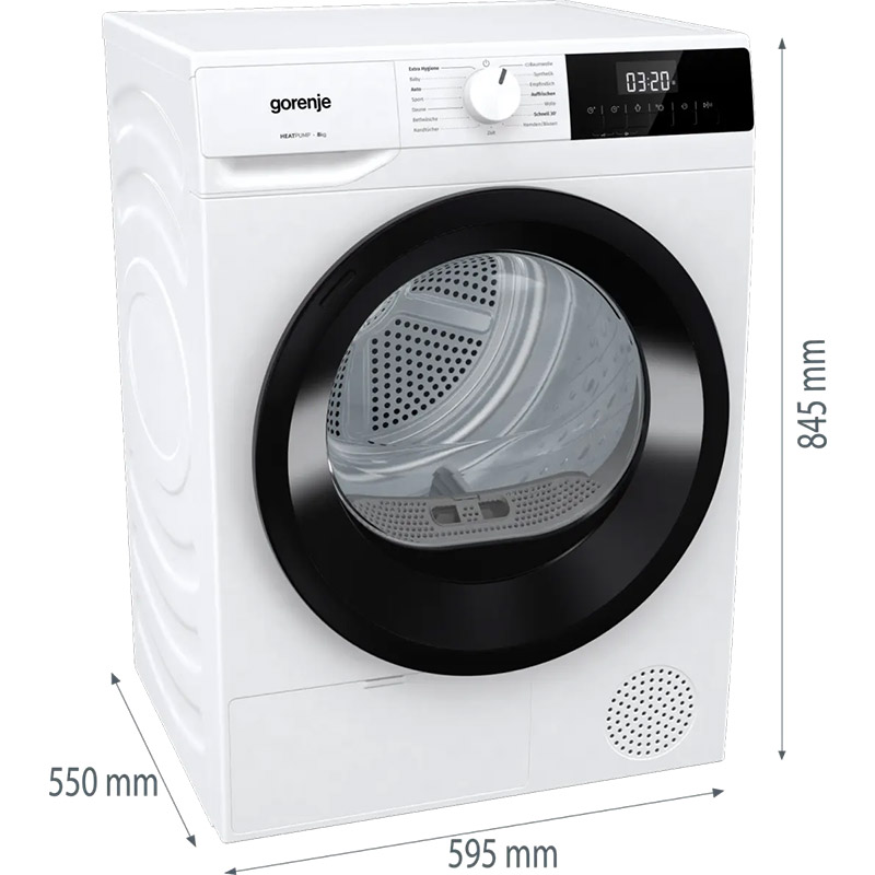 Wärmepumpentrockner Gorenje WaveDHNE 82