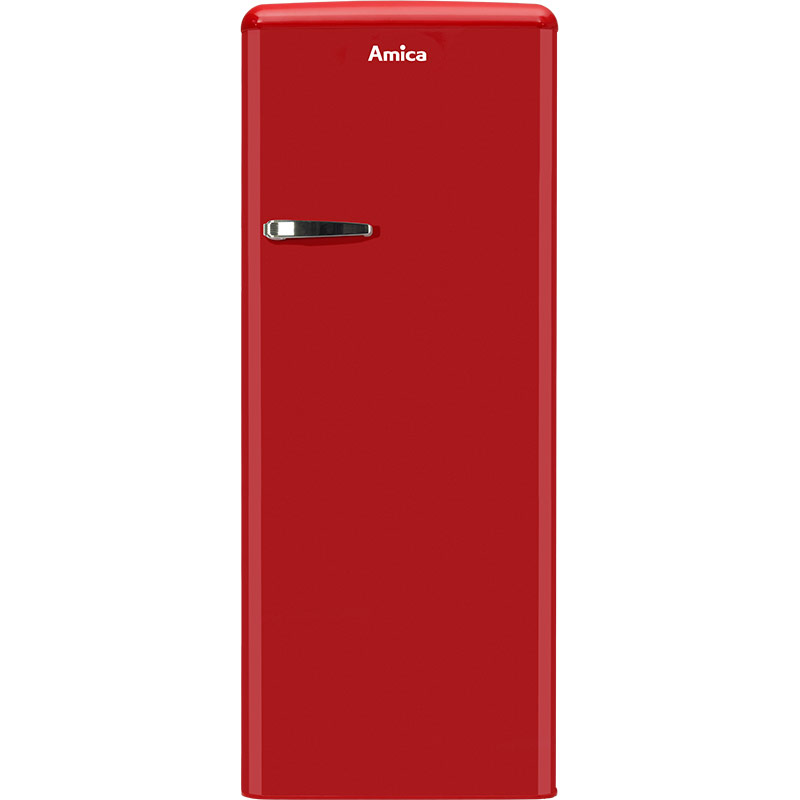 Kühlschrank Amica VKSR 354 150 R Chili Red  - Retro