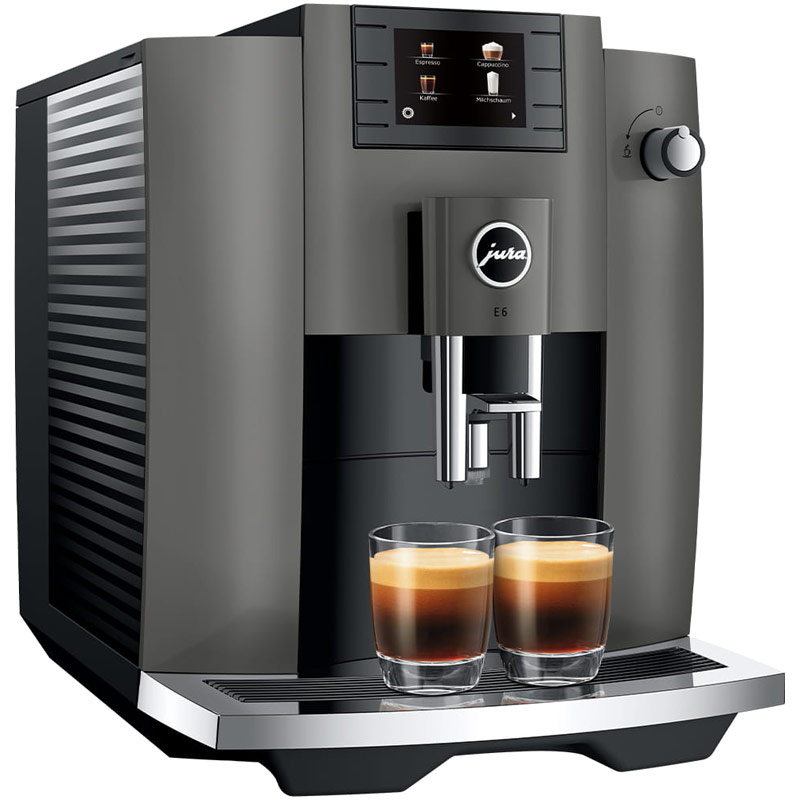 Kaffeevollautomat JURA E6 Dark Inox (EC)