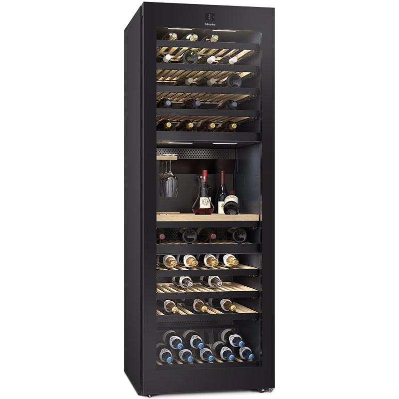Weintemperierschrank Miele KWT 4999 F Obsidianschwarz Weintemperierschrank Miele KWT 4999 F Obsidianschwarz