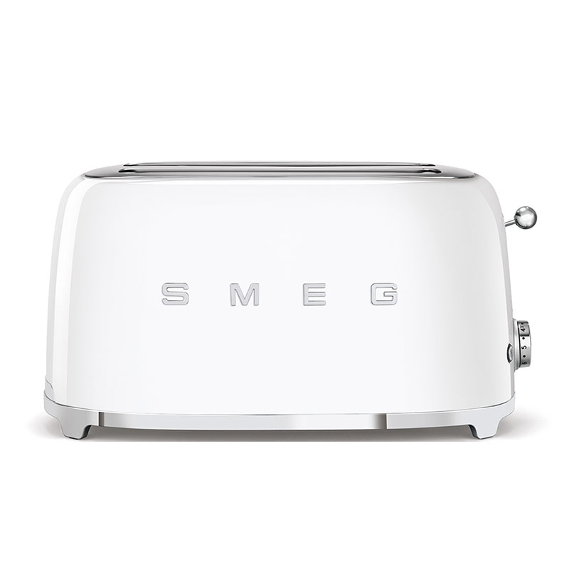 SMEG TSF 02 WHEU 2-Schlitz-Toaster lang Weiß