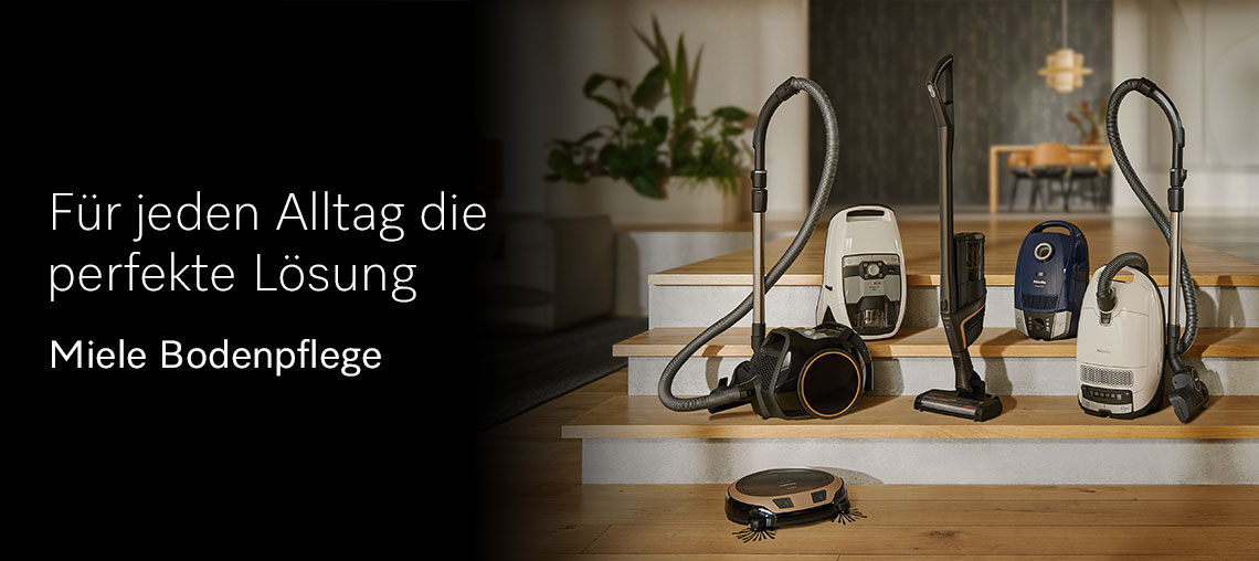 Miele Staubsauger und Bodenpflege für Ihr Zuhause Miele Staubsauger und Bodenpflege beim Fachhändler Holzleitner kaufen