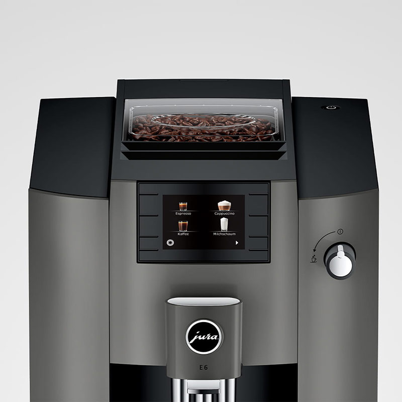 Kaffeevollautomat JURA E6 Dark Inox (EC)
