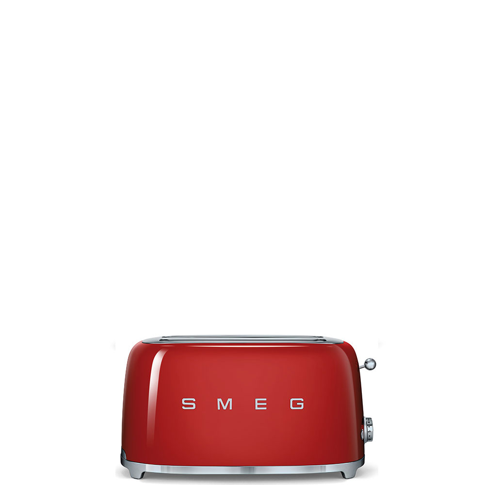 Toaster für 4 Scheiben SMEG TSF 02 RDEU Rot