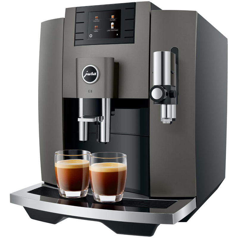 Kaffeevollautomat JURA E8 Dark Inox (EC) Kaffeevollautomat JURA E8 Dark Inox (EC)