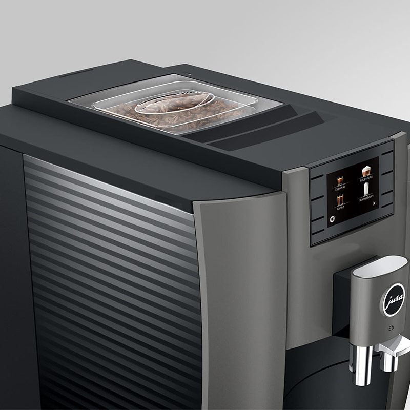 Kaffeevollautomat JURA E6 Dark Inox (EC)