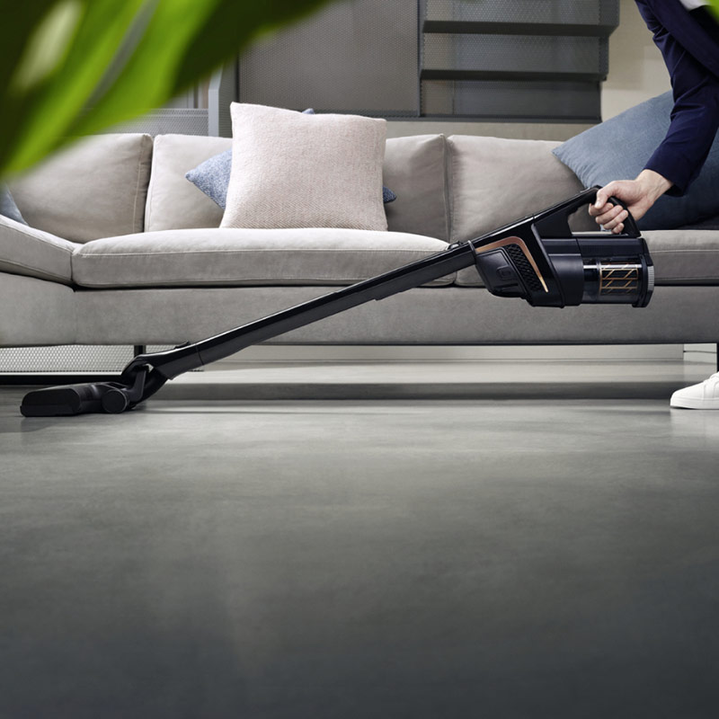 Akku-Staubsauger Miele Triflex HX 2 Cat Dog Powerline Obsidianschwarz