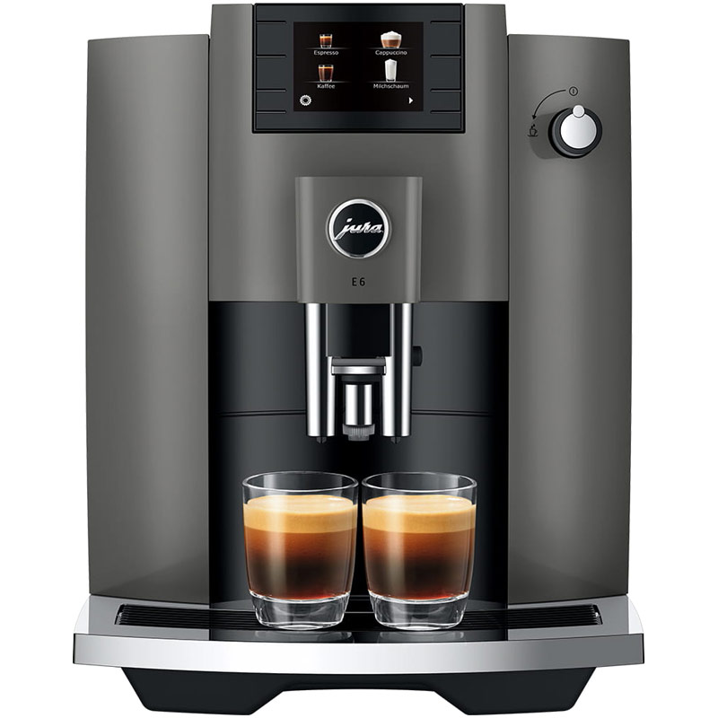 Kaffeevollautomat JURA E6 Dark Inox (EC)